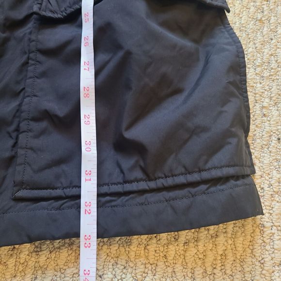 Canali Mens Rain & Wind Tech Full Zip Jacket Size 50 Black Lightweight - Picture 10 of 11